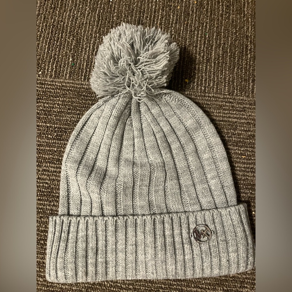 Gray Michael Kors hat